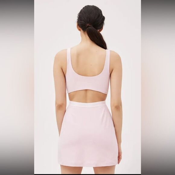 Outdoor Voices Court Exercise Dress in Pinkfinch - Picture 3 of 10